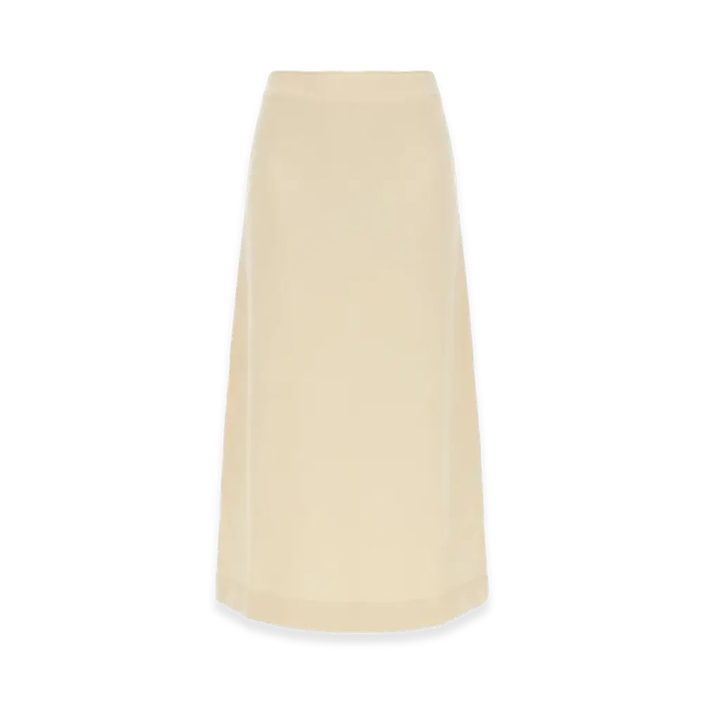Jil Sander Women's Midi Skirt "White"