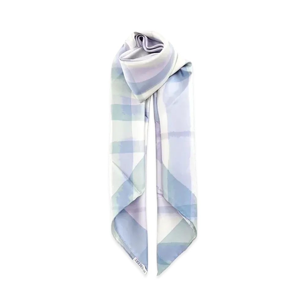 Burberry Check Scarf "Violet"