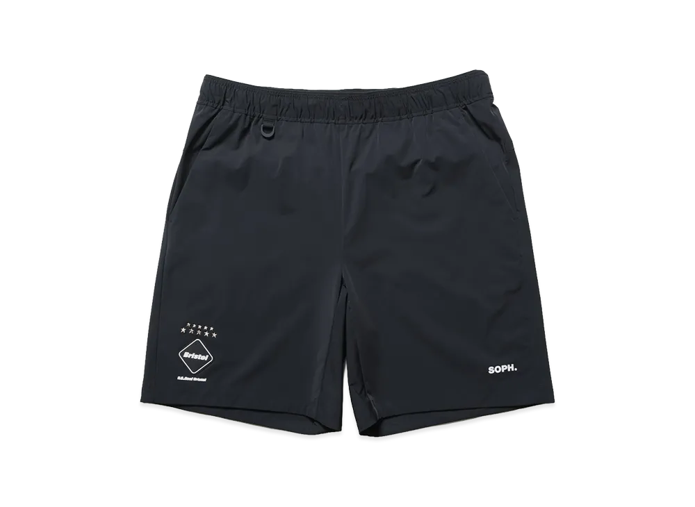 F.C.Real Bristol Cordura 4Way Stretch Game Shorts "Black"