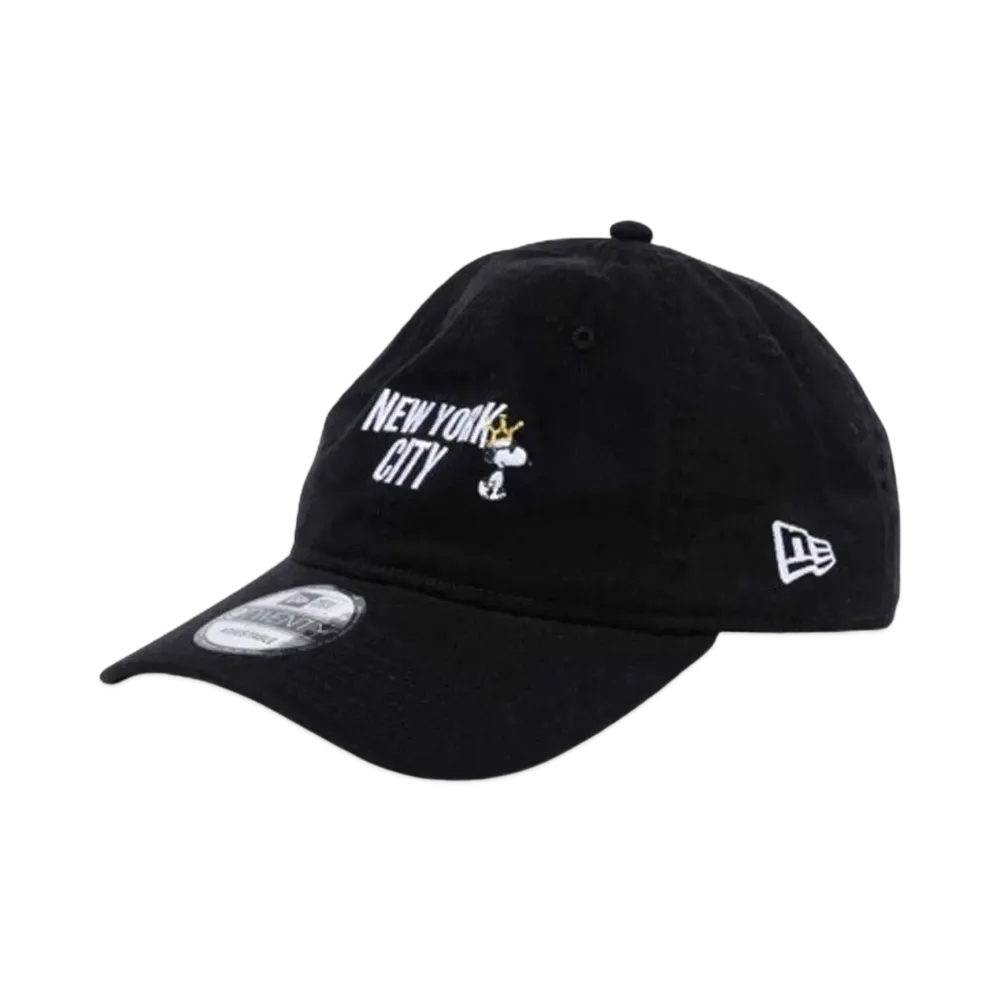 NEW ERA x PEANUTS 9Twenty New York City Jo Cool Crown "Black"