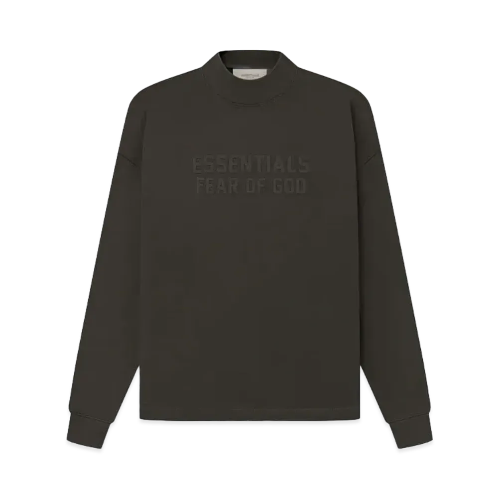 FEAR OF GOD ESSENTIALS Relaxed Crewneck "Off Black"