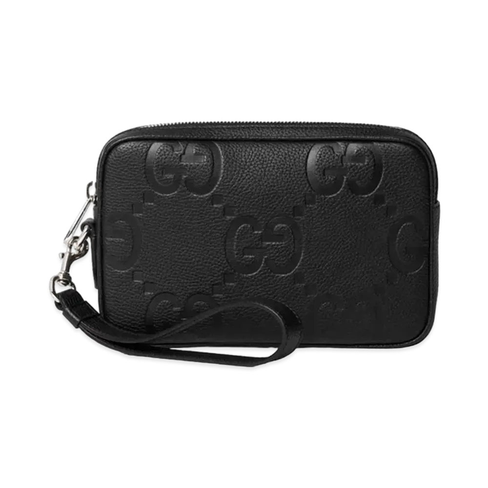 GUCCI Small Jumbo GG Pouch "Black"
