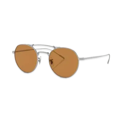 OLIVER PEOPLES Reymont "Silver/Cognac"