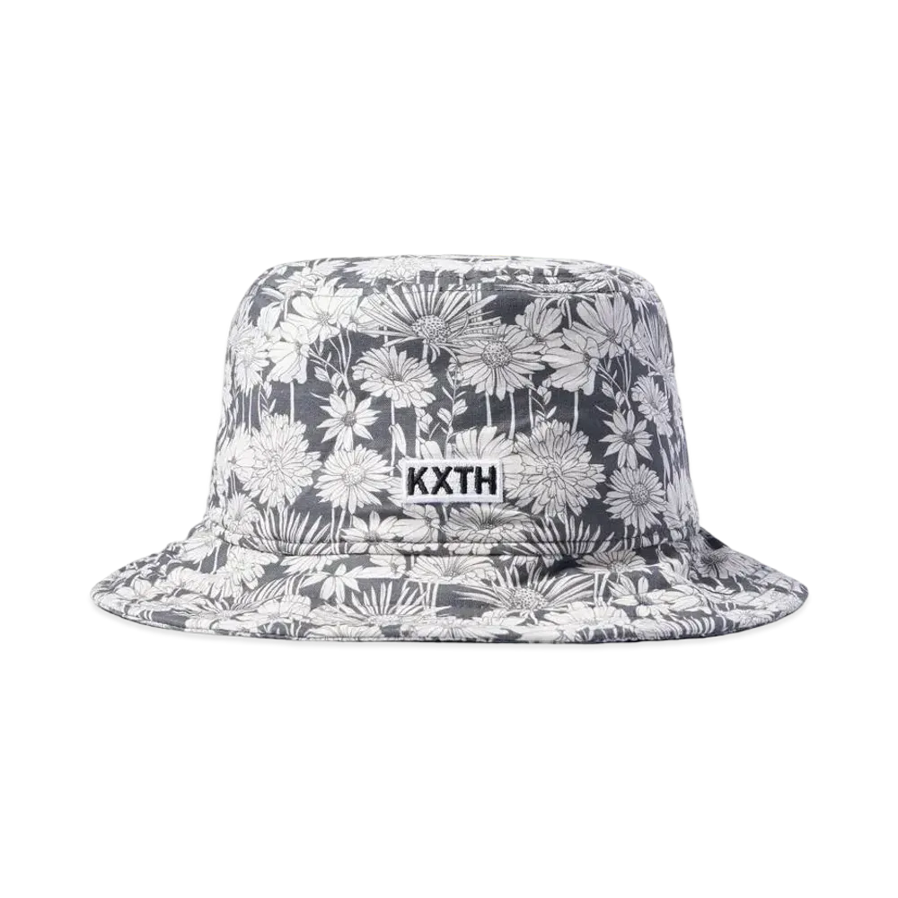 Kith x New Era Aster Floral Bucket Hat "Stadium"