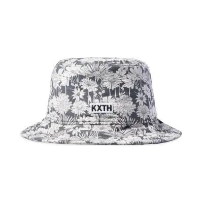 Kith x New Era Aster Floral Bucket Hat "Stadium"