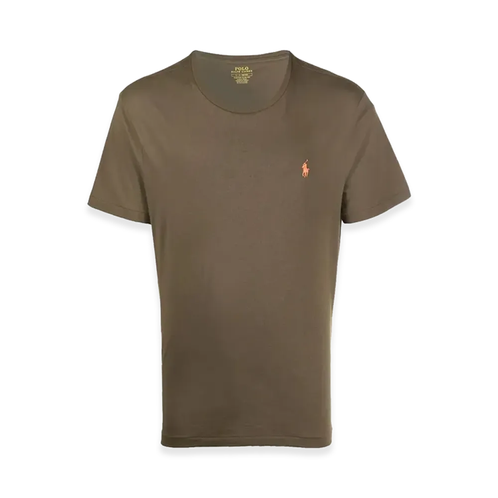 Polo Ralph Lauren Logo Embroidery T-Shirt In "Green"