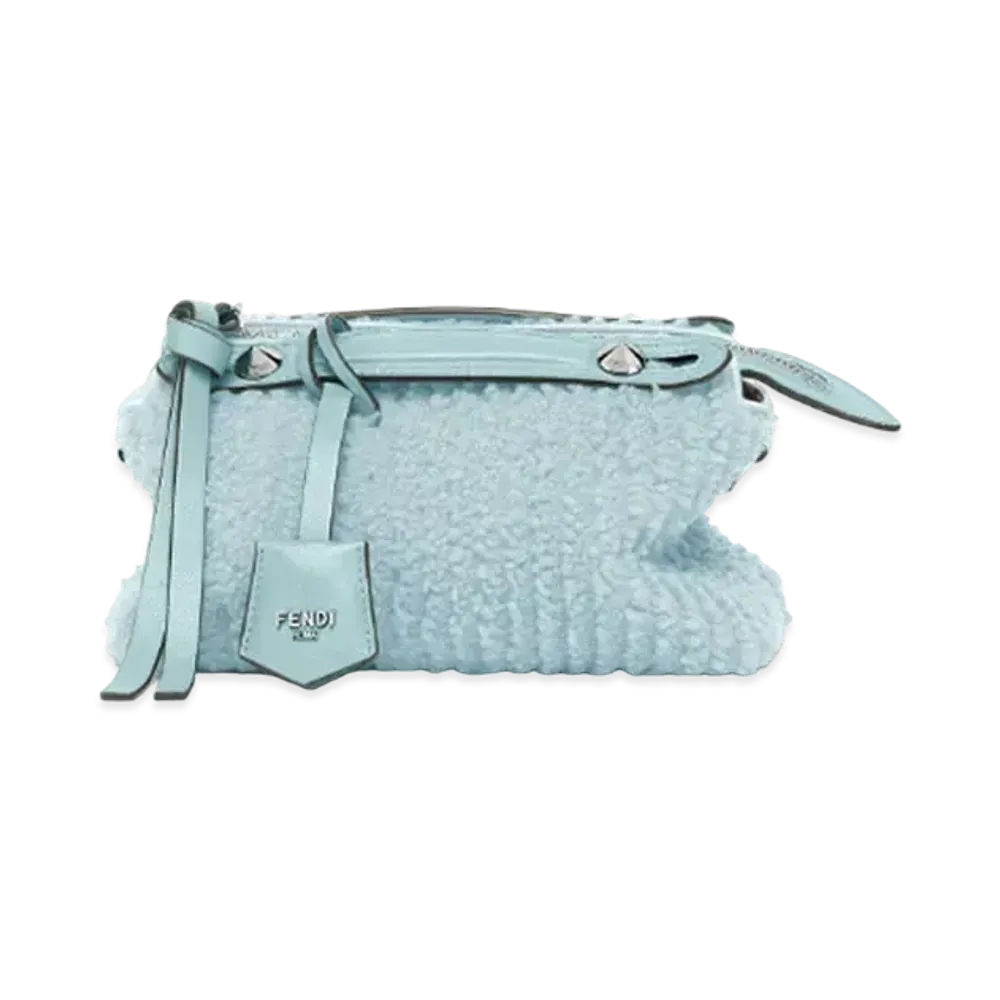 FENDI By The Way Soft Mini Sheepskin "Light Blue"