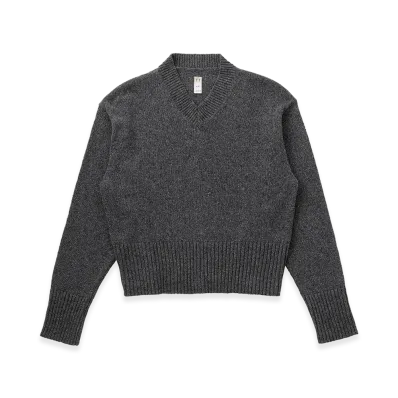 T.T Taiga Takahashi LOT.505 V-Neck Sweater "Gray"