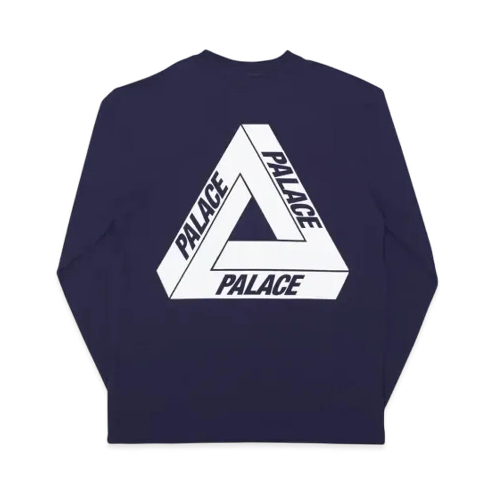 PALACE Tri-Ferg L/S T-Shirt "Purple"