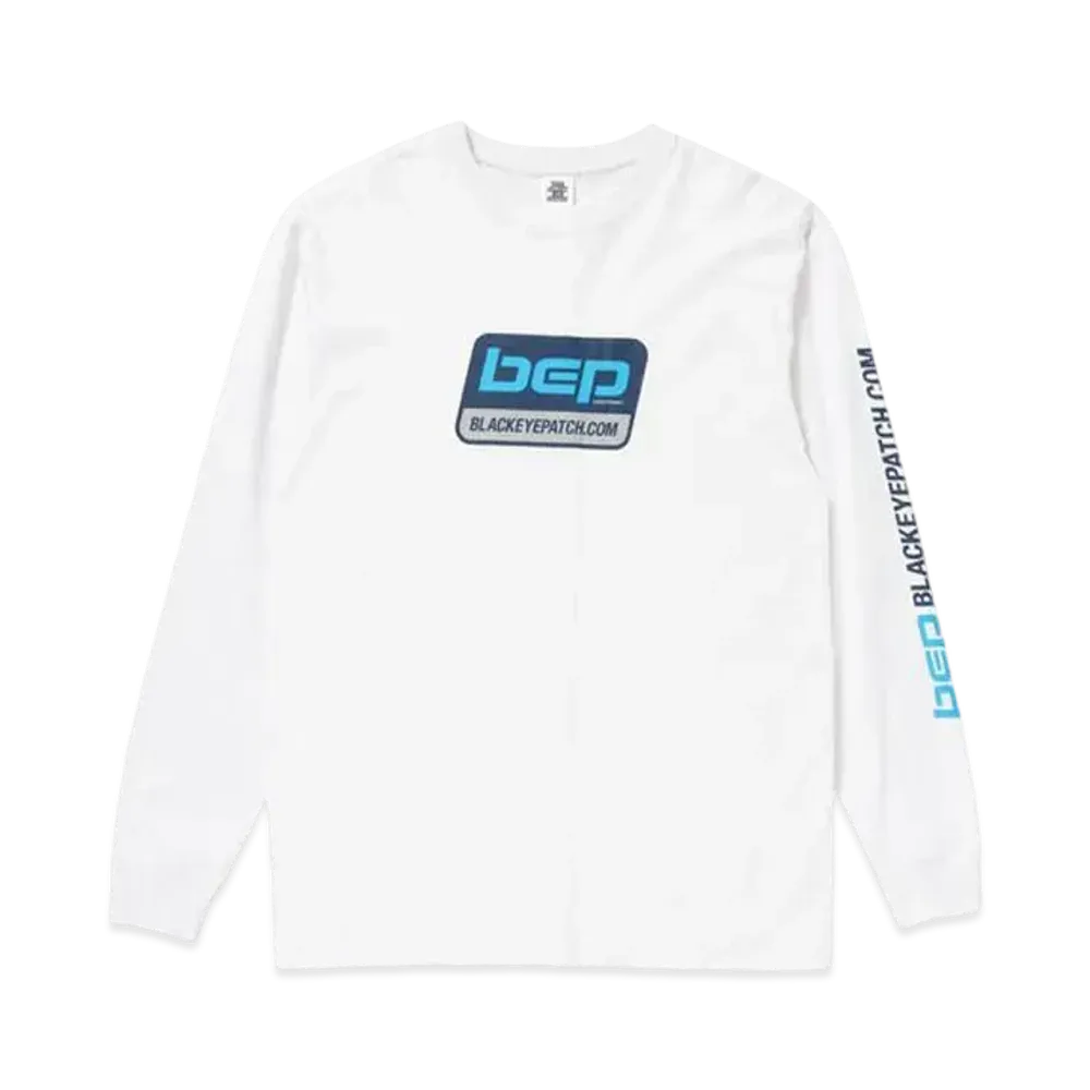 BlackEyePatch TECHWARE L/S TEE "White"