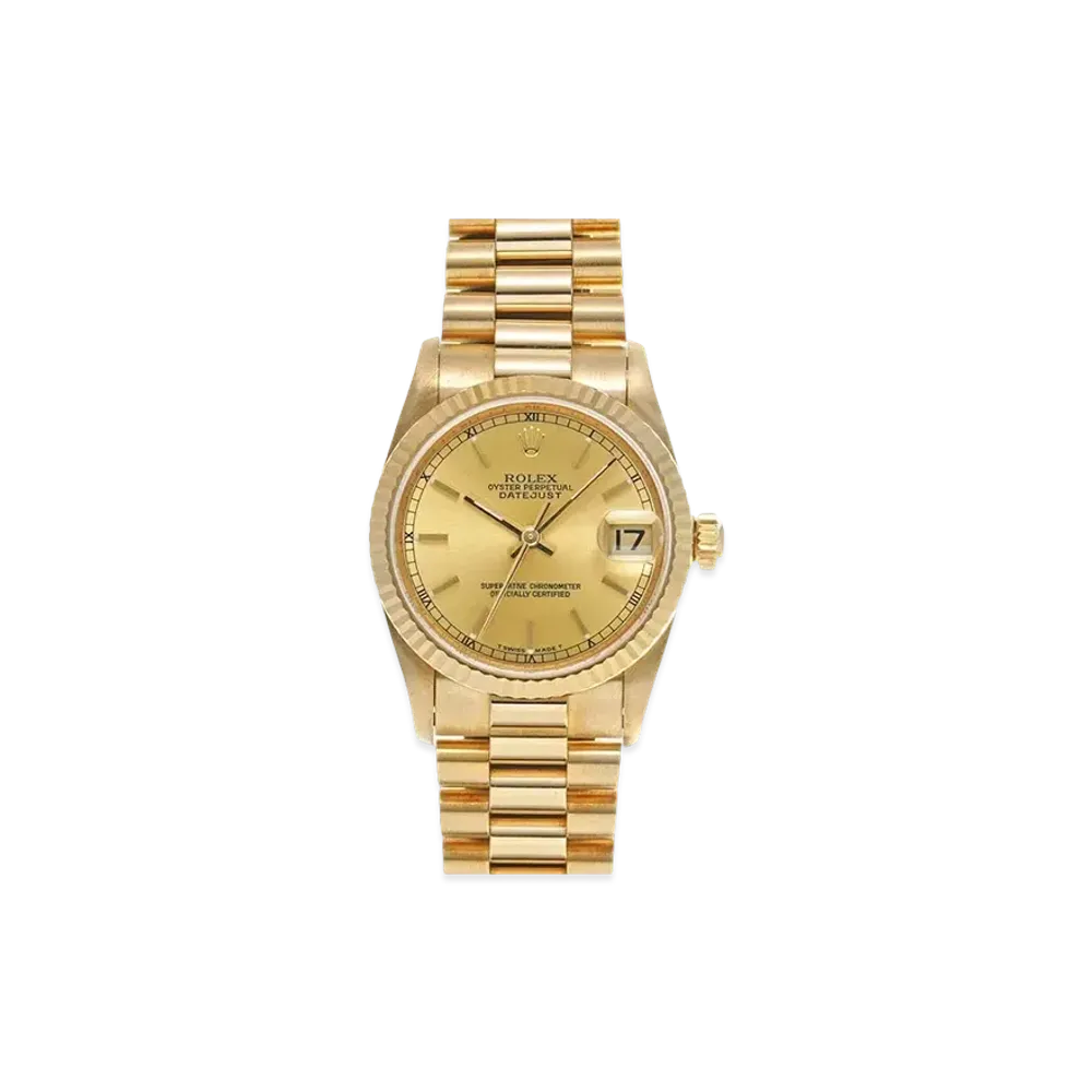 ROLEX Datejust "Champagne/Yellow Gold"