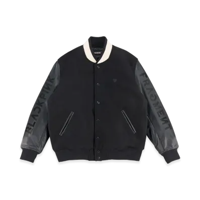 FRAGMENT x BLACKPINK Stadium Jacket "Black"
