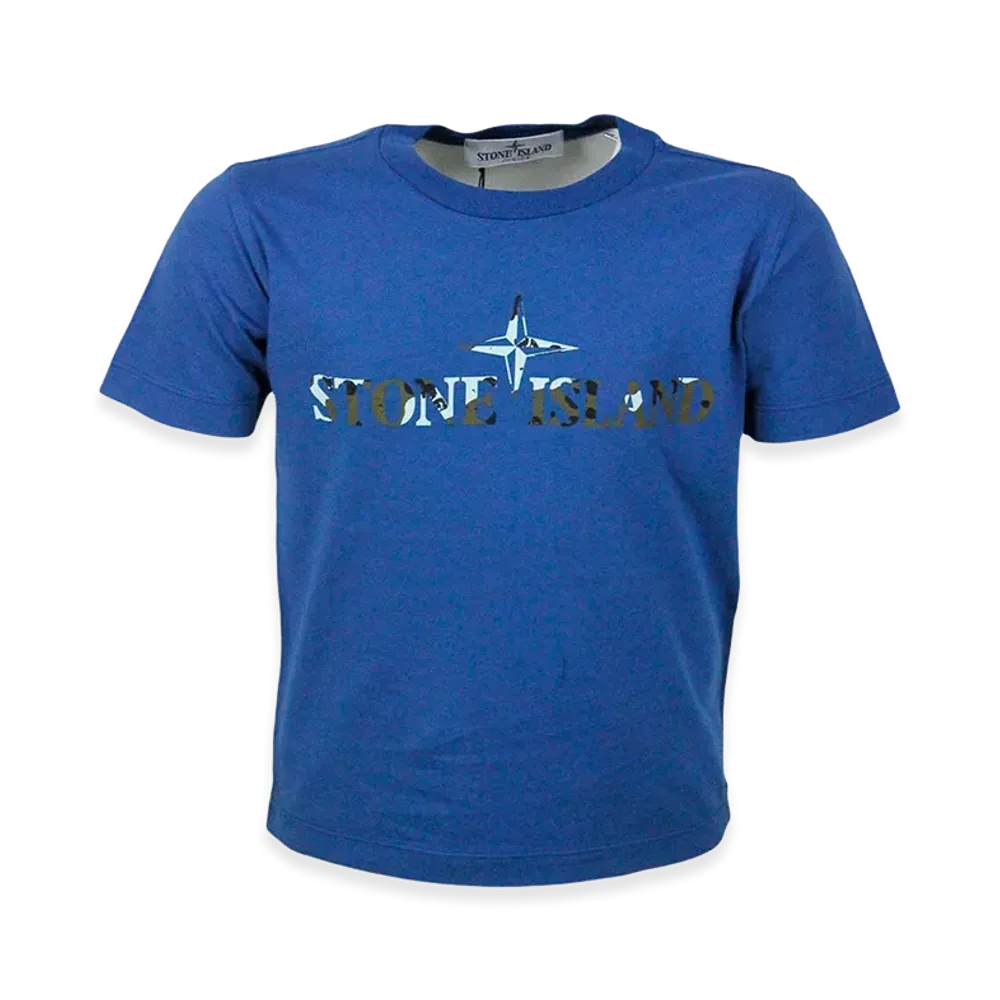 Stone Island Kids T-Shirt "Blue"