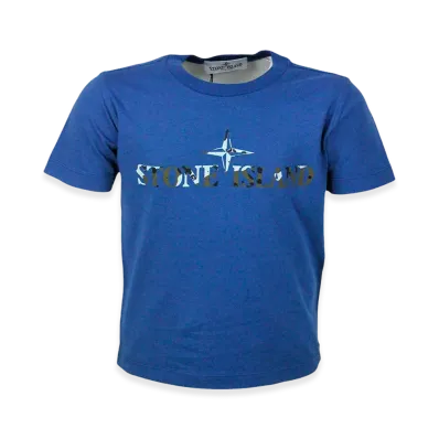 Stone Island Kids T-Shirt "Blue"