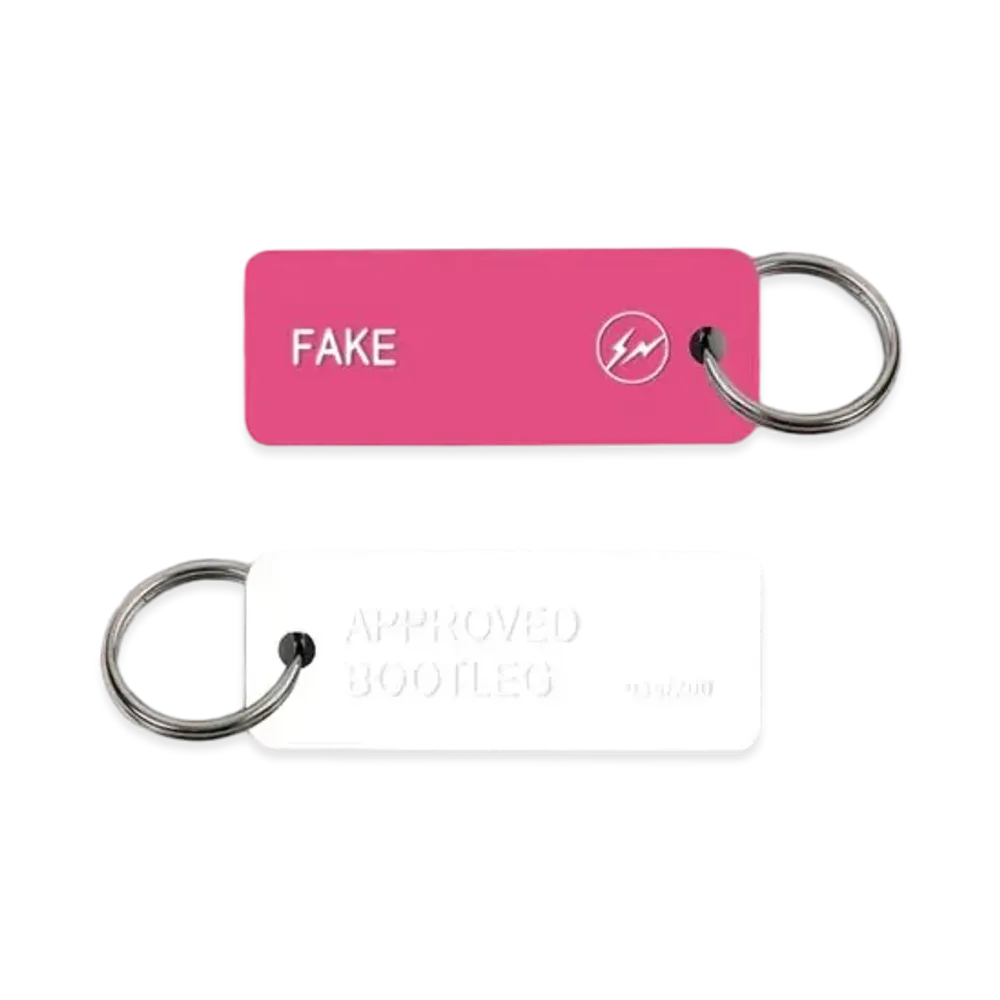 FRAGMENT FAKE Keytag "Ribbon Pink"