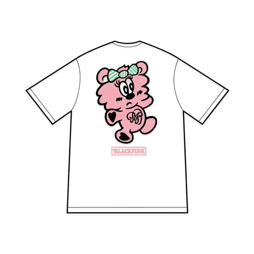 Verdy x BLACKPINK Born Pink Pop Up Plush T-Shirt "White"