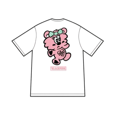 Verdy x BLACKPINK Born Pink Pop Up Plush T-Shirt "White"