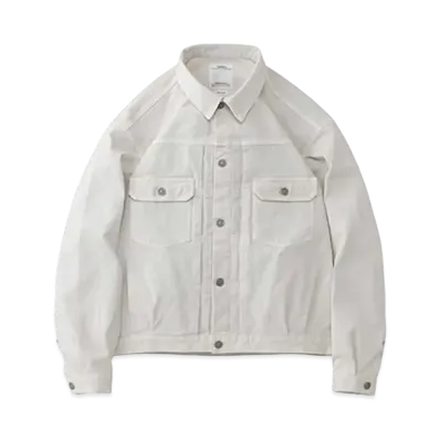 visvim 101XX JKT CRASH (DRY PIQUE) "Ivory"