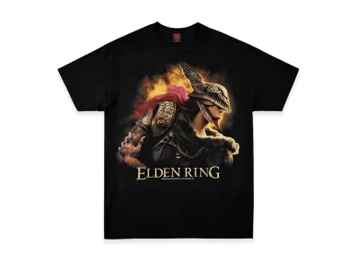 Geeks Rule x ELDEN RING Silkscreen Printing T Shirt "Black"
