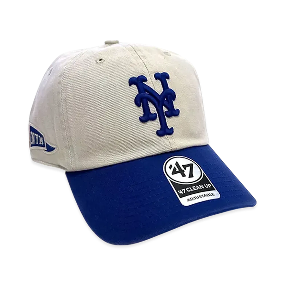 47 Mets Grand Stand Clean Up "Bone/Royal"