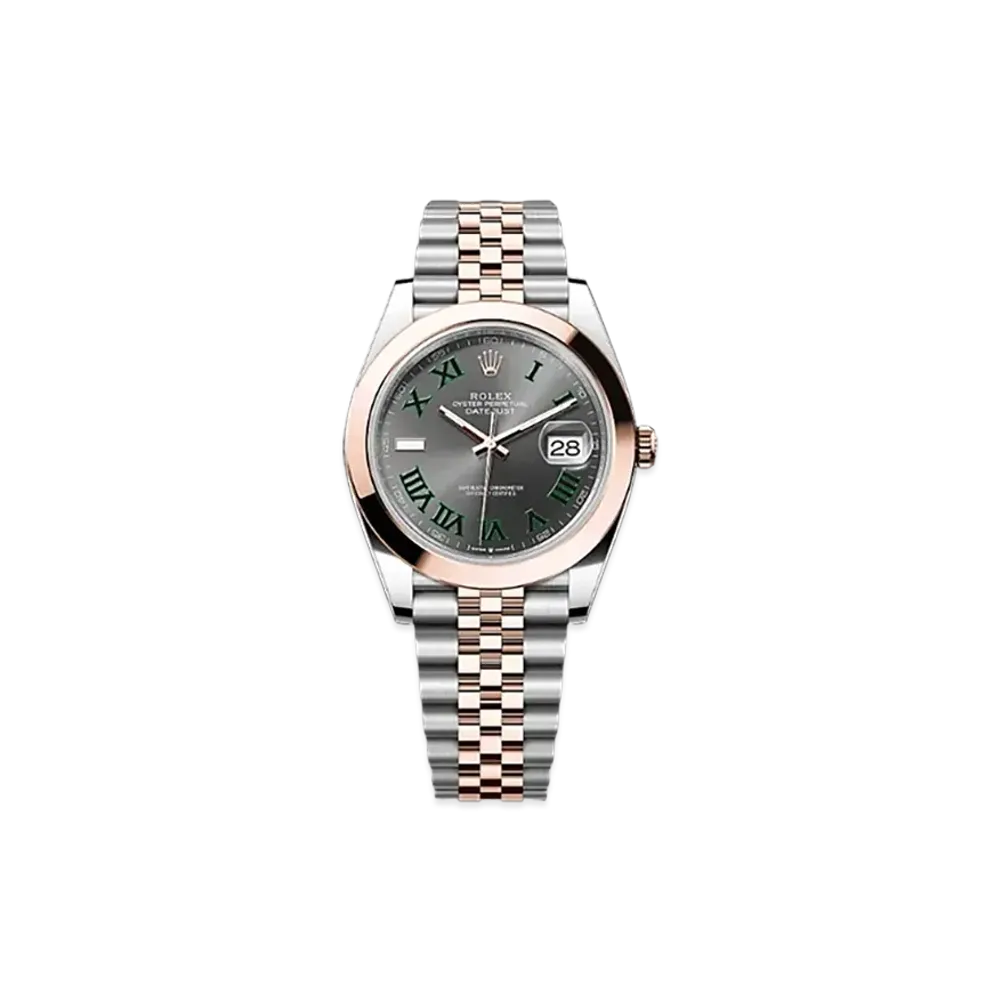 ROLEX Datejust 41mm Oystersteel & Everose Gold 126301 "Slate"