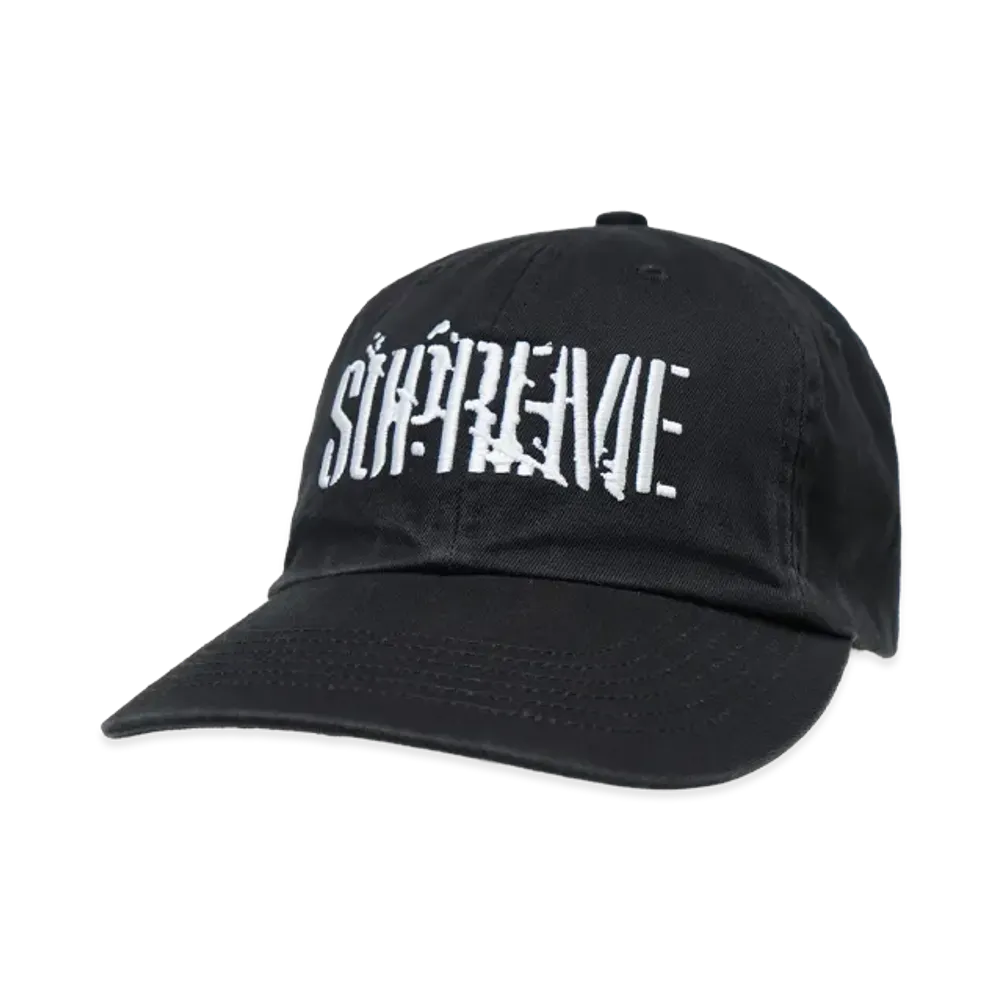 Supreme Splatter 6-Panel "Black"
