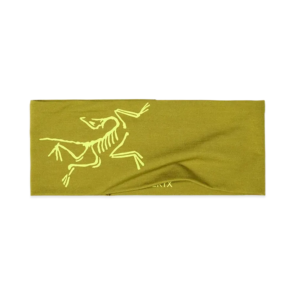 ARC'TERYX Satoro Merino Headband "Olive Moss/Euphoria" X000009491