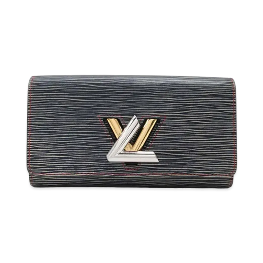 Louis Vuitton Epi Denim Portefeuille Twist