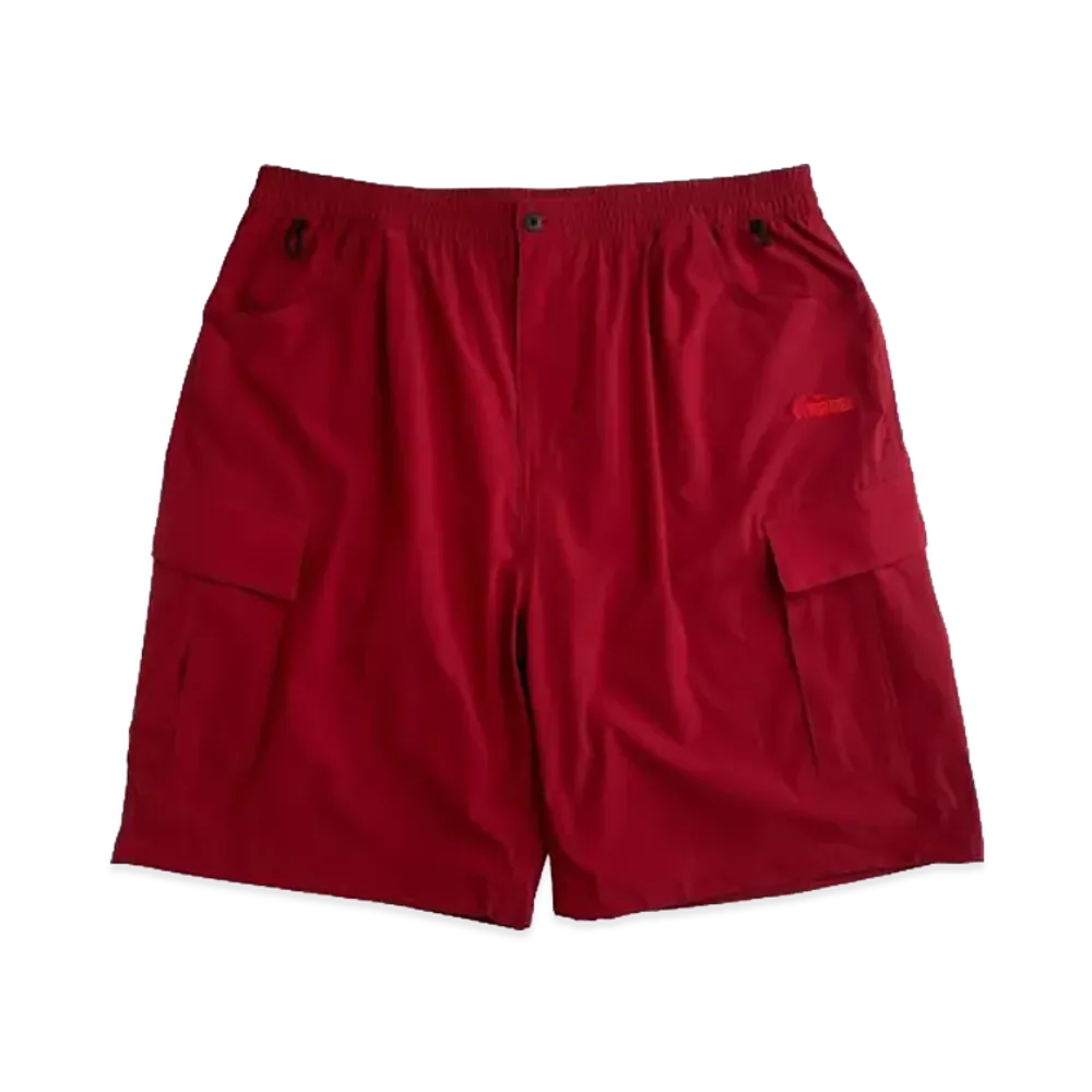 STABRIDGE LW Baggy Cargo Shorts "Garnet"
