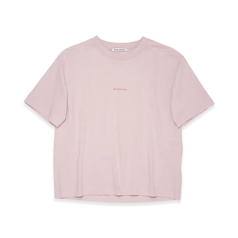 Acne Studios Logo T-Shirt "Mauve Pink"