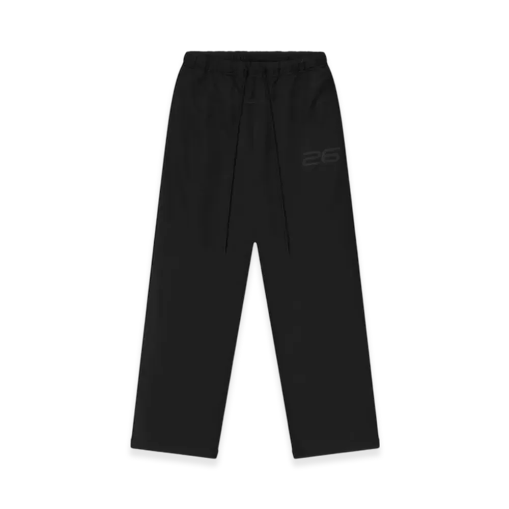 FEAR OF GOD ESSENTIALS Satin Fleece Lounge Sweatpant "Vintage Black"
