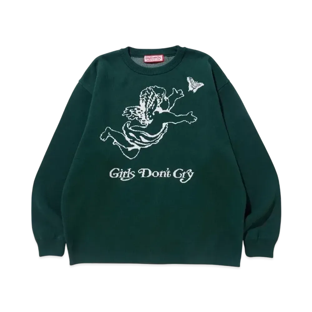 Girls Don't Cry Angel Knit "Green" / VERDY