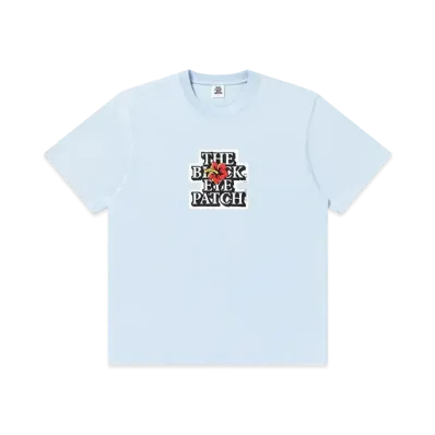 BlackEyePatch Hibiscus OG Label Tee Pastel "Pastel Blue"