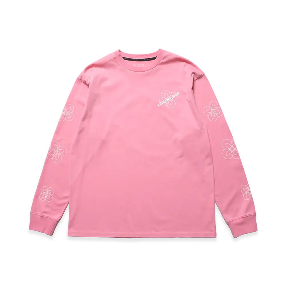 F.C.Real Bristol 56Stars L/S Tee "Pink"