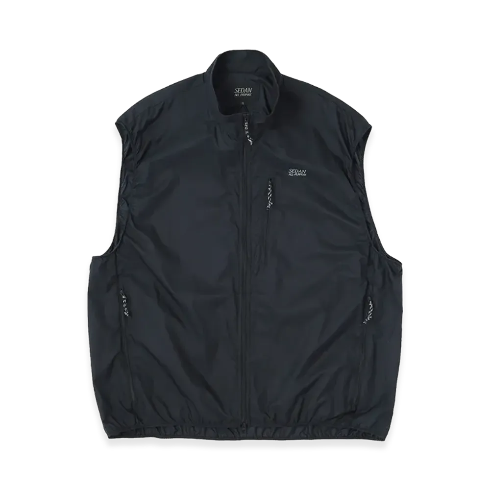 SEDAN ALL-PURPOSE Super Light Packable Vest "Black"