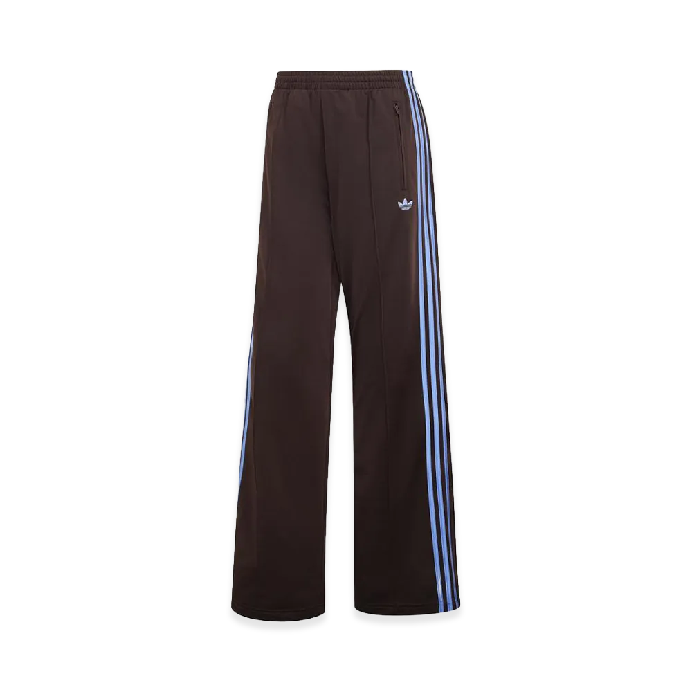 adidas Women's Firebird Loose Track Pants "Aurora Coffee/Blue Fusion"