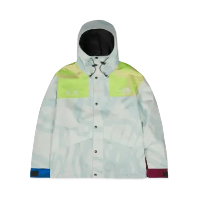 The North Face × Kaws Retro 1986 Mountain Jacket "Ice Blue"