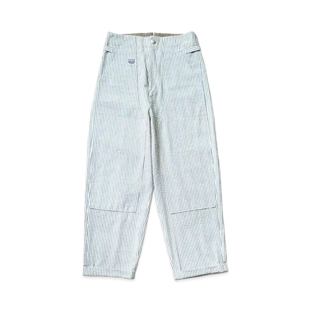 KAPITAL Soccer Striped Lumber Suit Pants "Sax"