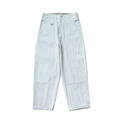 KAPITAL Soccer Striped Lumber Suit Pants "Sax"