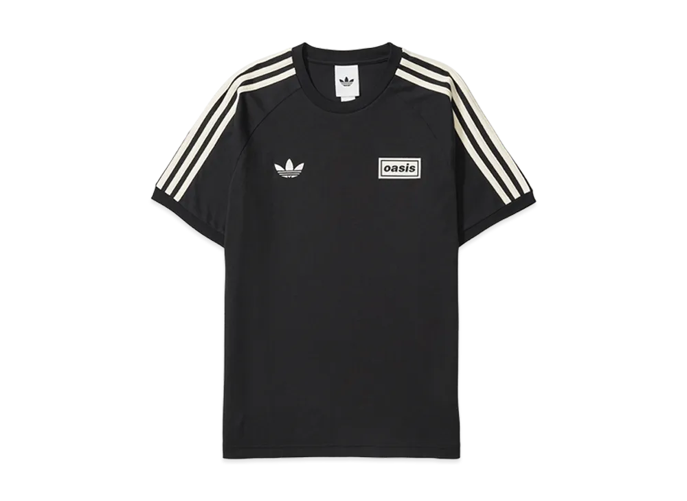 adidas x Oasis Tour 3-Stripes T-Shirt "Black"