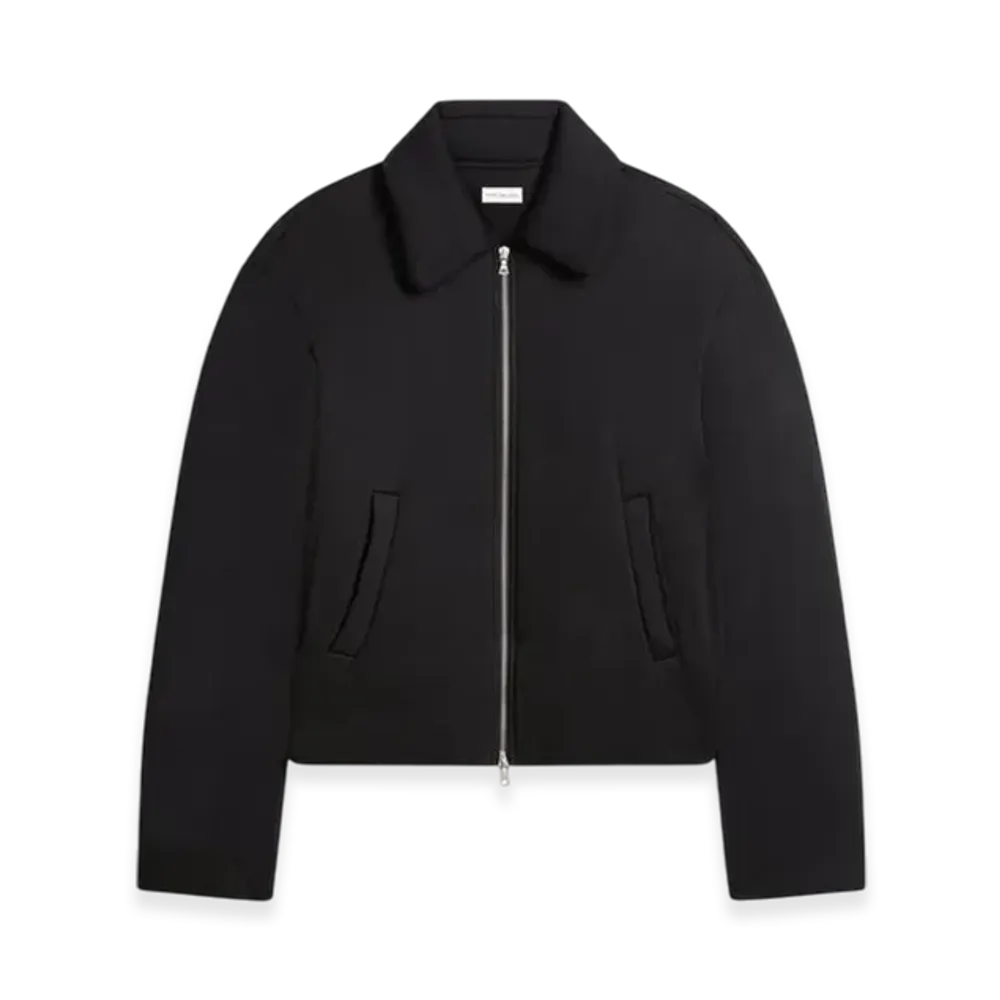 DRIES VAN NOTEN Puffed Cotton Jacket "Black"