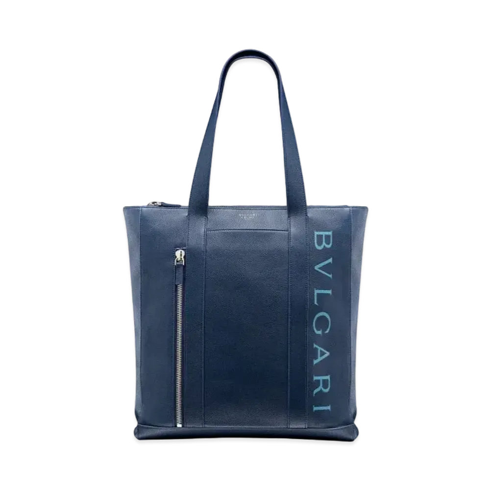 FRAGMENT x BVLGARI Totebag "Blue"