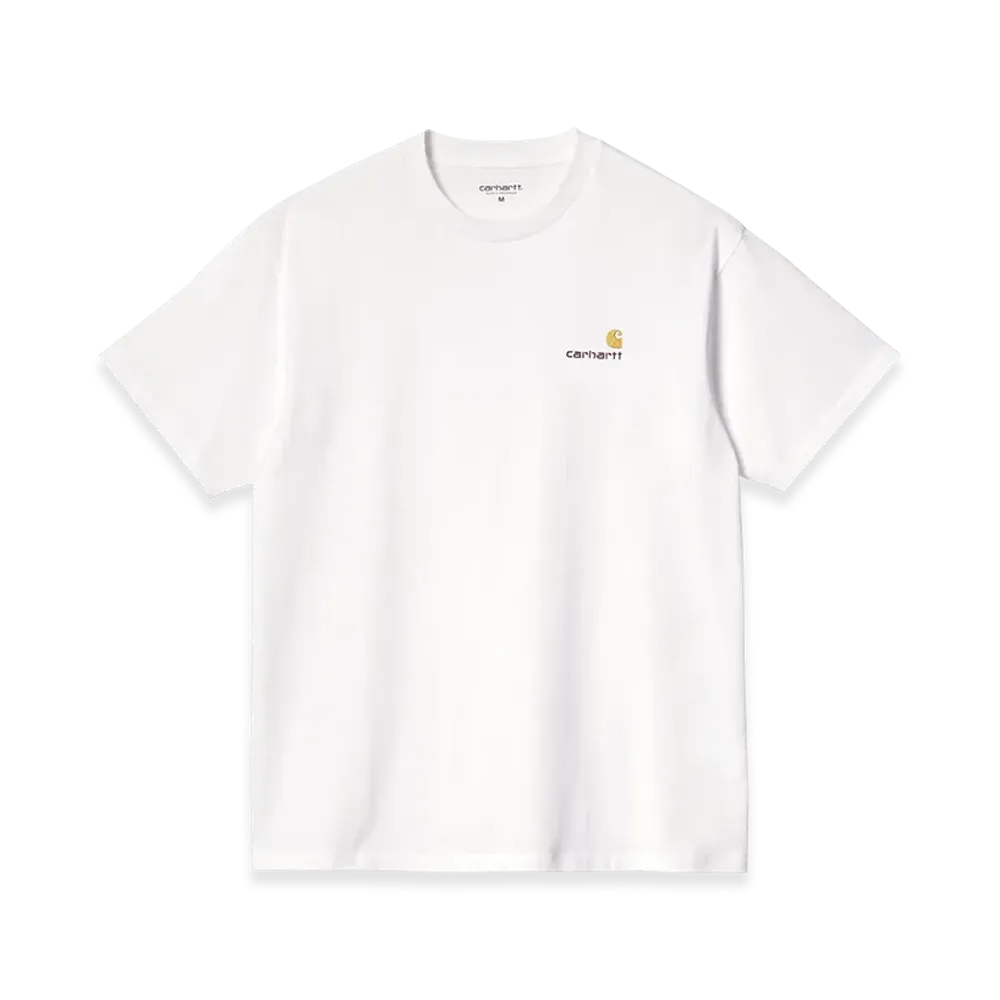 Carhartt WIP S/S American Script T-Shirt "White"
