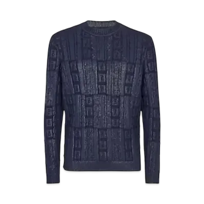 FENDI Men's Wool Sweater "Blue"