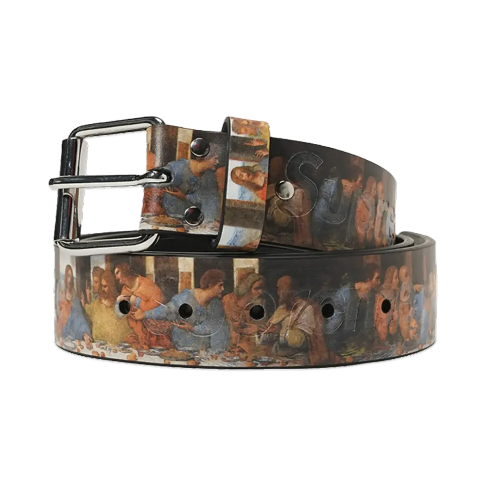 Supreme Last Supper Leather Belt "Multi"