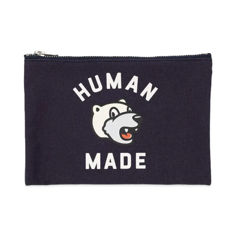 HUMAN MADE Bank Pouch "Navy"