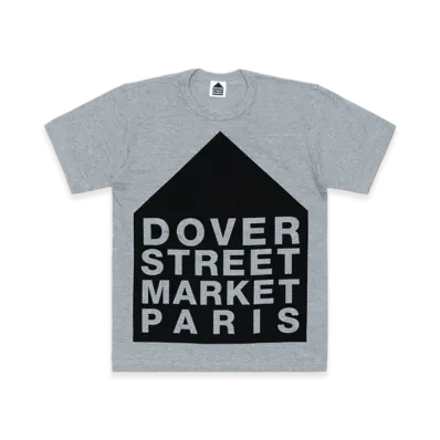 COMME des GARCONS x DSM Exclusive Paris Cotton Jersey Tee 2 "Gray"