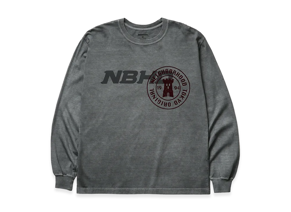 NEIGHBORHOOD NH . Tee LS-7 "Gray"