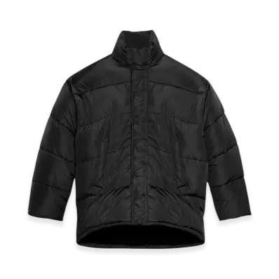 BALENCIAGA New C-Shape Puffer Jacket "Black"