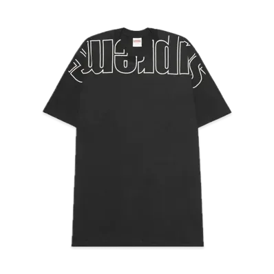 Supreme Upside Down Tee "Black"